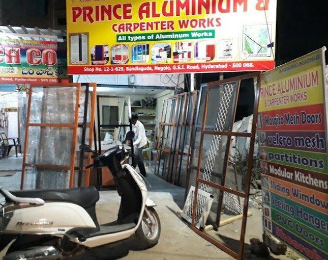 Prince Aluminium Mosquito Mesh Doora