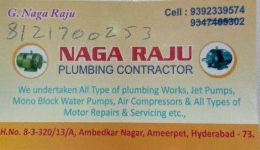 Nagaraju Plumbing Contractor 