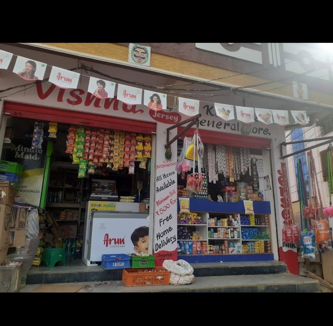 Vishnu kirana and General Store