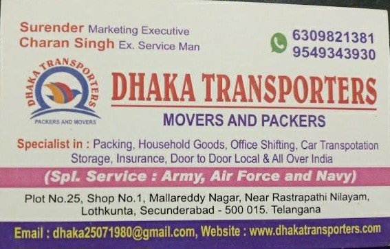 Dhaka Transport Packers and Movers 