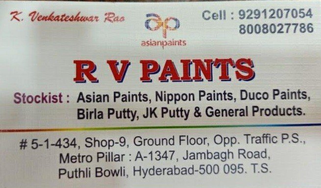 R V Paints