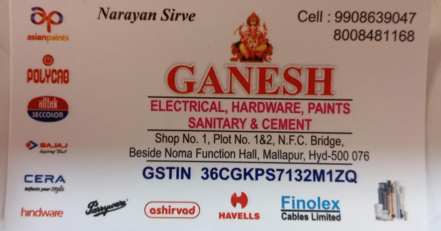Ganesh Electrical Hardware