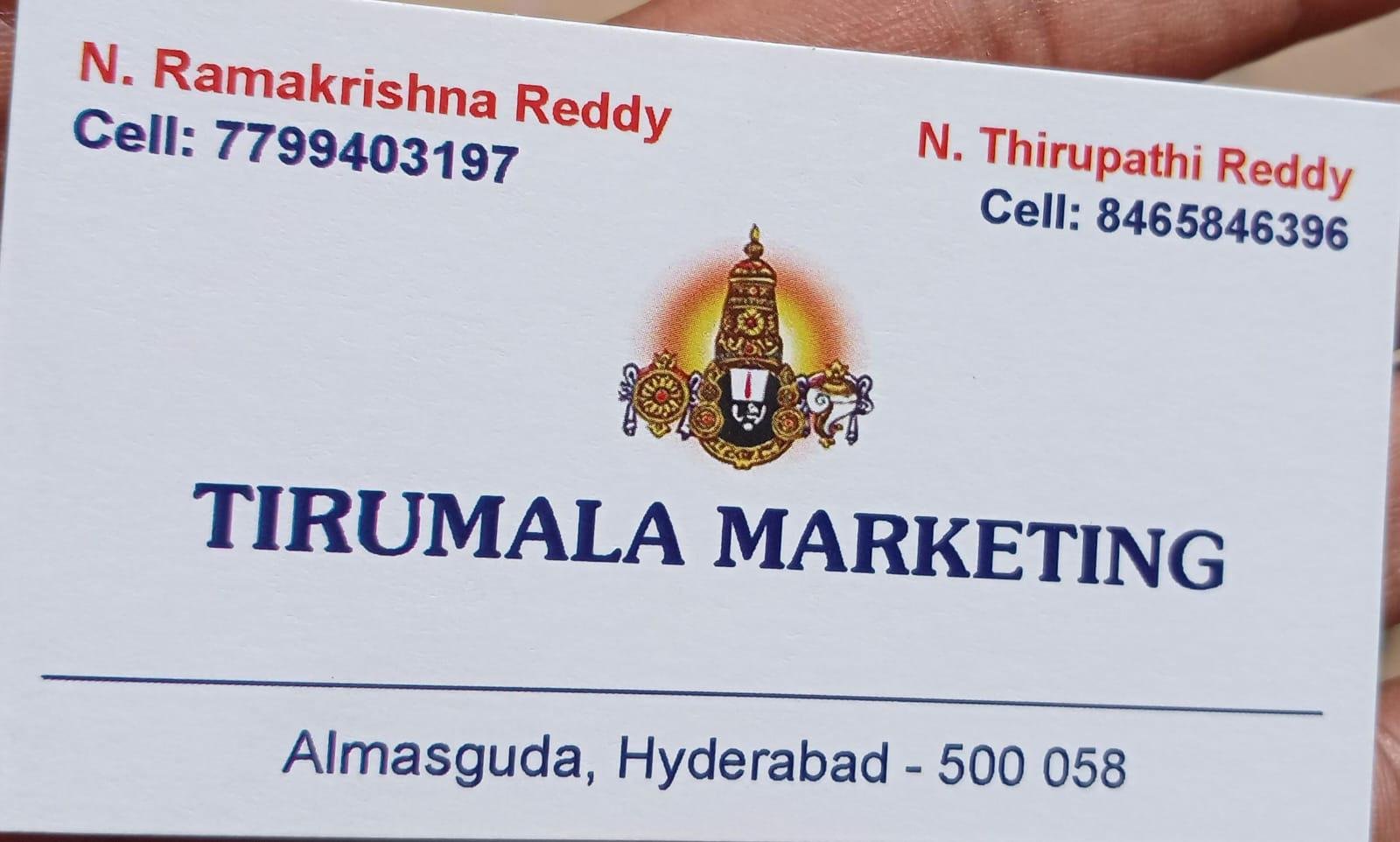 tirumala marketing