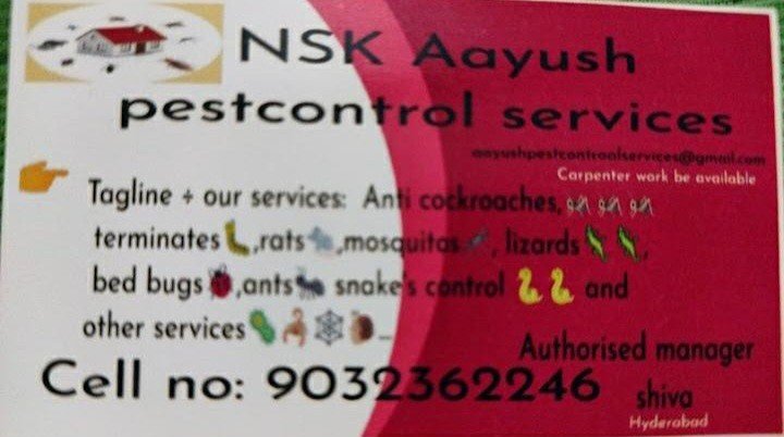 NSK Ayush Pest Control Services 
