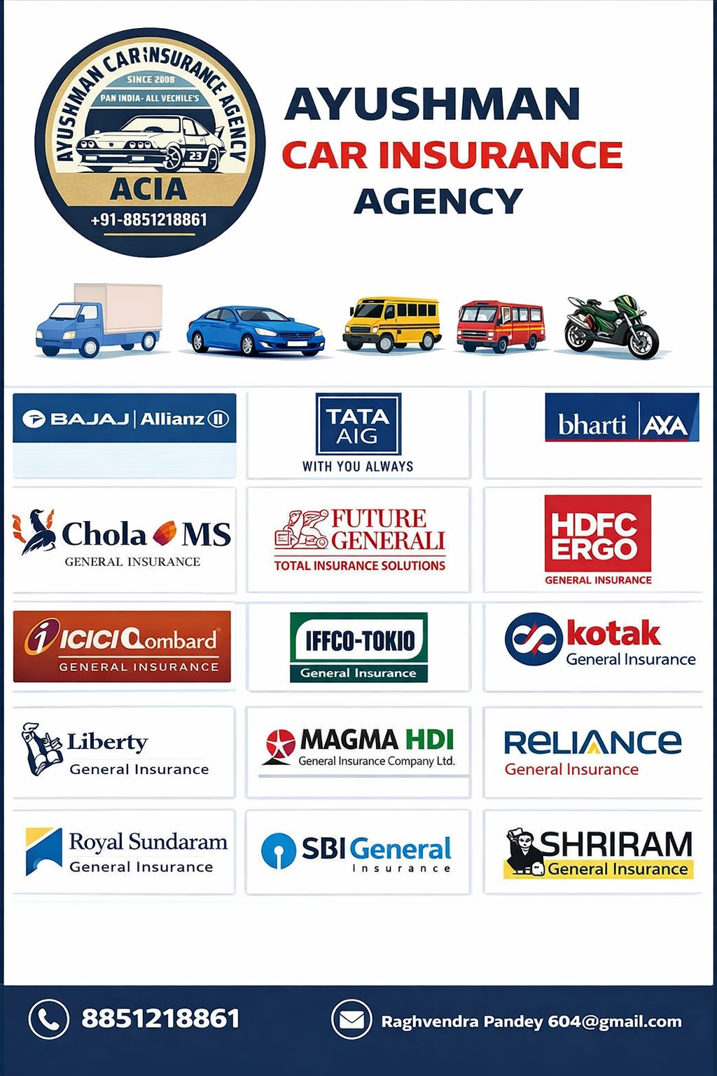 Ayushman Car Insurance Agency Hyderabad